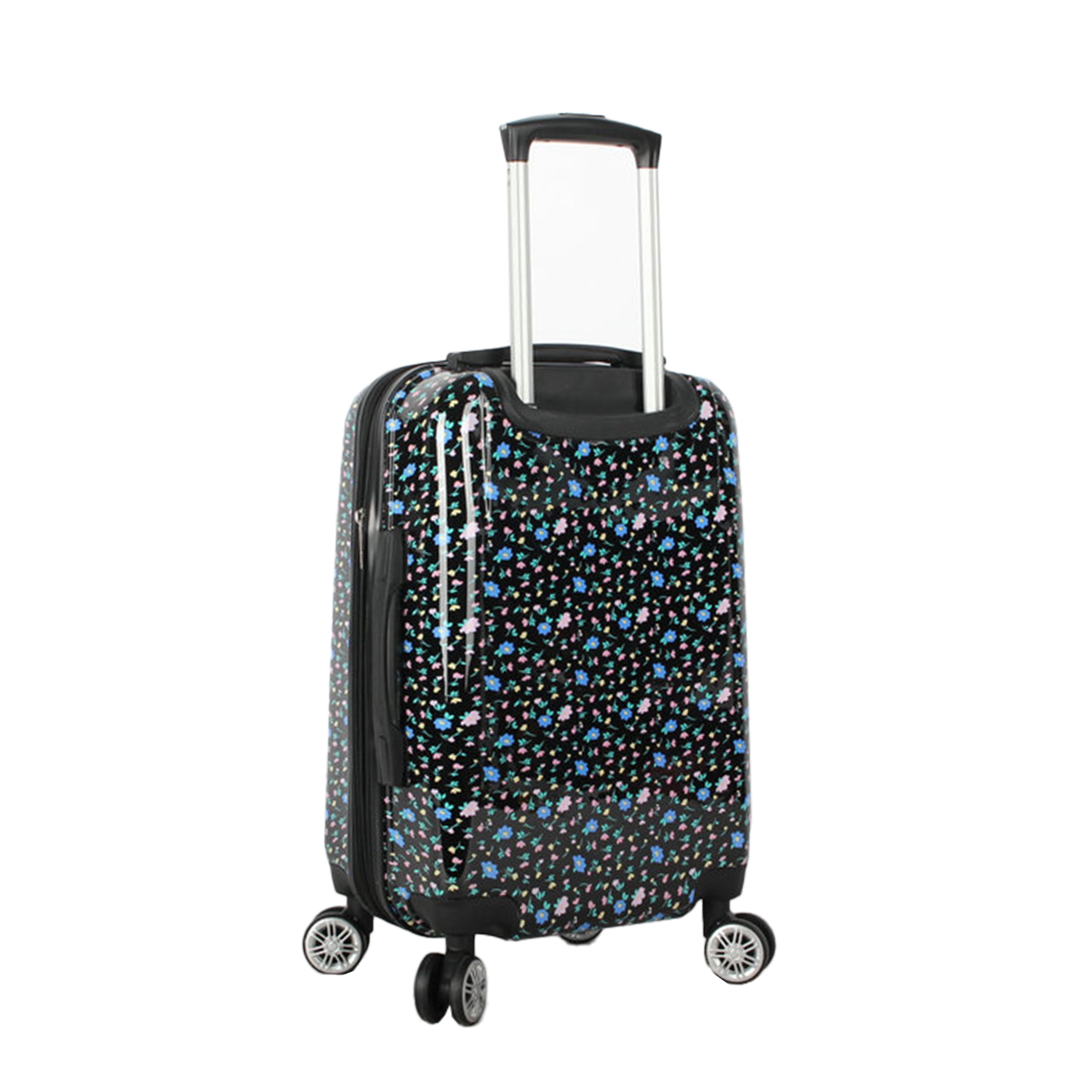 MADDEN NYC, Main Character Hard Side 20" Expandable Carry-on Luggage, Floral Print
