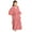 Pink, variant on IBTOM CASTLE Kids Girls Muslim Abaya Dress Long Sleeve Chiffon Islamic Kaftan Robe Open Front Cardigan Prayer Dress with Hijab 11-12 Years Brown