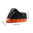 thumbnail image 2 of Funda para motocicleta de aluminio con protección térmica, contra el sol y los rayos UV, impermeable | Protección para motocicletas en todas las estaciones, 2 of 6