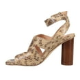 thumbnail image 3 of Cole Haan Womens Reina City Snake Print Ankle Strap  Dress Sandals Shoes, 3 of 5