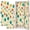 Color 1, variant on 2 Pcs School Locker Magnetic Wallpaper 12" x 36" Retro Fun Funky 70s Curvy Stripe Psychedelic Colorful Reusable Removable Locker Accessories Back to School Supplies