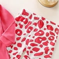 thumbnail image 4 of Gibobby Boy Outfits Fall Winter Printed Cute Printed Long Sleeve Outwear Clothing Sets 1T 2T 3T 4T Toddler Boys Outfit Sets(4-5 Years,Watermelon Red), 4 of 6