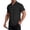 Black -CW29, variant on Mens Wrinkle Free Quick Dry Shirts 2026 Summer Button Short Sleeve Casual Button Down Work Hiking Dress Shirts Black L