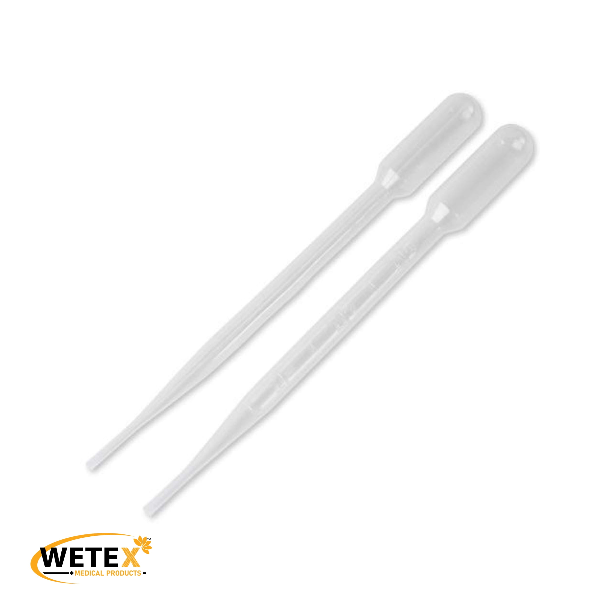3000pcs Precision Disposable Transfer Pipettes - Calibrated Dropper for Science Laboratory (3-7ml), 30069