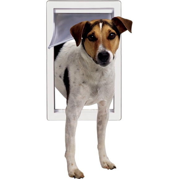 Perfect Pet Medium Pet Door with Telescoping Frame, 7-Inch by 11-Inch Opening