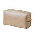 thumbnail image 7 of bestolf Portable Cosmetic Bag Stylish Zippered Makeup Pouch Toiletry Organizer for Women Lipstick Makeup Brushes (Black Small), 7 of 7
