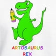 thumbnail image 3 of CafePress - Artosaurus Rex Hooded Sweatshirt - Pullover Hoodie, Hooded Sweatshirt, 3 of 4