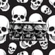 thumbnail image 3 of Anillo de calavera punk, anillo de demonio de círculo completo dominante europeo y americano retro, anillo de cabeza exagerada y fantasma, anillo de metal plateado antiguo (No.7), 3 of 4