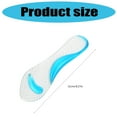 thumbnail image 3 of Women's Gel Cushioned Pads 3/4 Length Orthopedic Insoles for High Heel Enhances Arch Support Reduces Foot Fatigue, 3 of 9