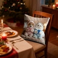 thumbnail image 6 of Valentine'S Day Decoration-Valentine'S Day Throw Pillows With A Pair Of Cute Cats/Dogs,Colorful Valentine'S Day Throw Pillow Cover,18 X 18 Inch Anniversary Wedding Cushion Case Decor For Sofa Couch, 6 of 6