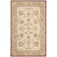 thumbnail image 6 of SAFAVIEH Anatolia Venice Traditional Wool Area Rug, Beige/Rust, 4' x 6', 6 of 7