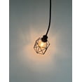 thumbnail image 6 of FSLiving J Type Track Light,Black Iron Cage Square Ceiling Spot Lighting, Flexibly Rotatable Light Goose Neck Head, Adjustable Island Lighting Juno Track Mounted Pendant Lamp for Kitchen,1 Pack, 6 of 9