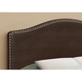 thumbnail image 4 of 4.75' Brown Upholstered Headboard Panel for Full-Size Bed, 4 of 5