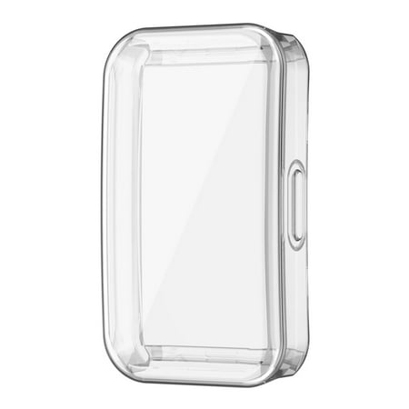 George Huawei Smart Band 8 Protective Case: TPU Soft With Electroplated Transparent Cover
