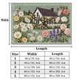 thumbnail image 3 of Bohemian Tapestry Wall Hanging,Wildflower Floral Tapestries for Dorm Living Room Bedroom Decor,Boho Wall Art,Sofa Cover,Photo Background,40"x30", 3 of 8