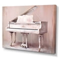 thumbnail image 2 of Designart "Pastel Play On The Pink Piano V" Music Wall Decor, 2 of 7