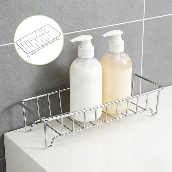 GETAJGHSD Stainless Steel Bathroom Organizer Modern Toothbrush Toothpaste Holder for Home Use