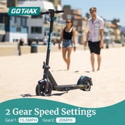 GOTRAX GMAX Electric Scooter for Adults, 10 Honeycamb Tire, Max 42 mile & 20 mph by 500W Motor, Folding Electric Scooter for Commute