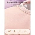 thumbnail image 5 of HWJAD Soft Leather Ballet Shoes for Toddler Little Kid/Big Kid Girls Boys Lace-Free Dance Slippers Ballerina Shoes, 5 of 8