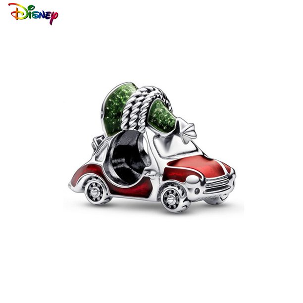 Disney 925 Sterling Silver Spider Man Star Wars Mickey Charms Bead Fit Pandora 925 Original Bracelet For Birthday Jewelry Making Gao Jinjia LED