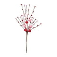 thumbnail image 2 of Heart Shaped Berry Pick, Artificial Red Pink Berry Twig Flowers Stem Branches, Valentines Day Gift, Anniversary Wedding Christmas Home Flower Bouquets Decor (Red Pink), 2 of 7