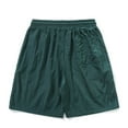 thumbnail image 4 of Men's 5" Inseam Mesh Running Shorts - Quick-Dry, Split Side, Drawstring Waist, Athletic Workout, 4 of 4
