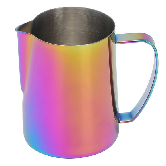 Jarra de café, jarra de café Titanize de acero inoxidable de 600 ml, claridad notable Jadeshay A