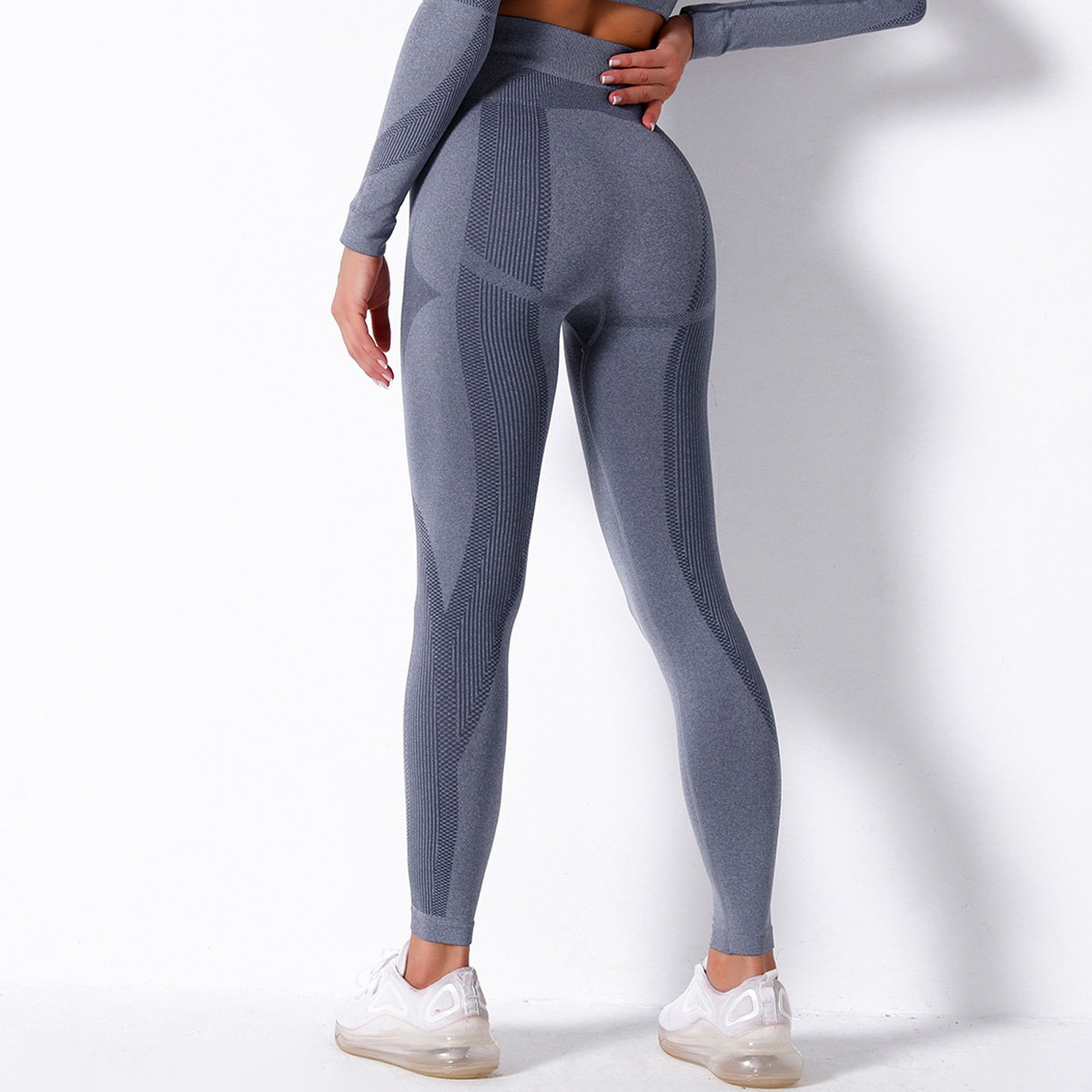 Yoga Pants With Ribbon Tie