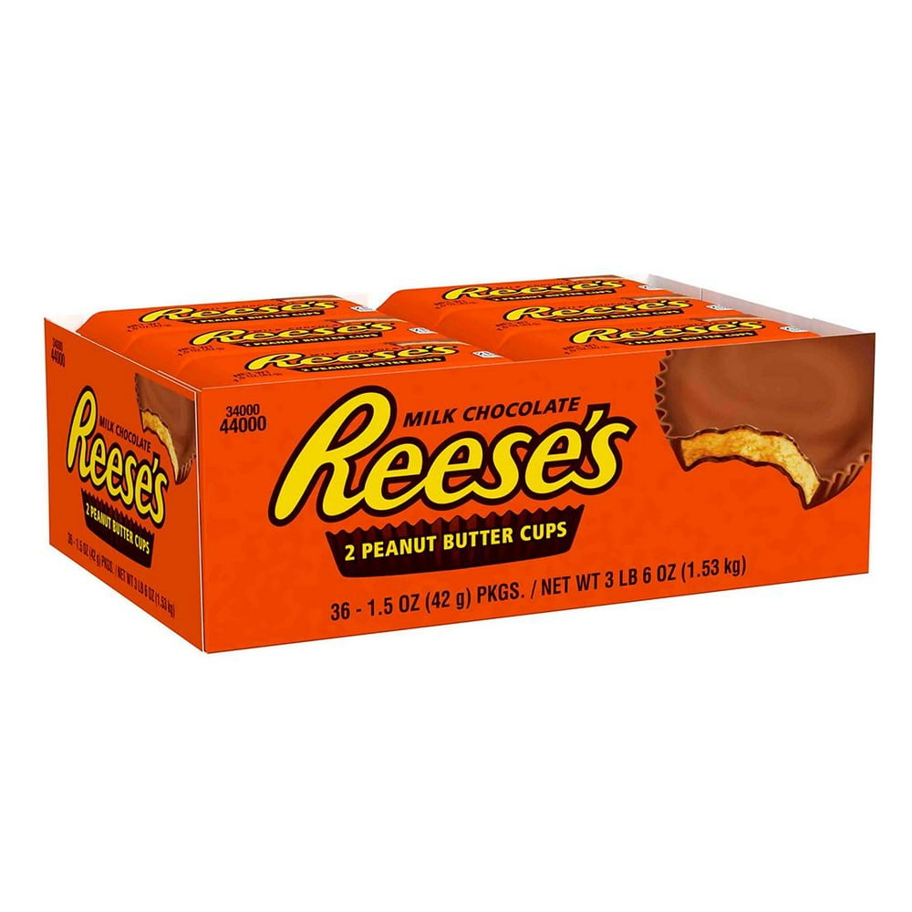Product of Hershey's Reese's Peanut Butter Cups, 36 ct. - Walmart.com ...