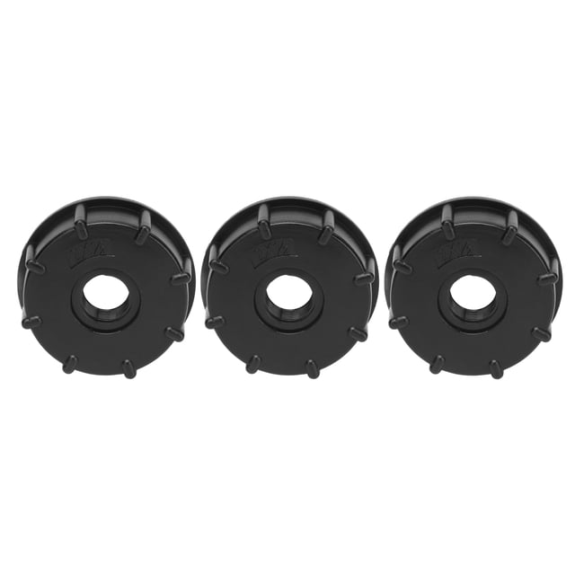 Adaptador de drenaje de tanque IBC, conector de válvula de conector de tanque IBC de 3 piezas, conector de tanque de agua, máxima comodidad