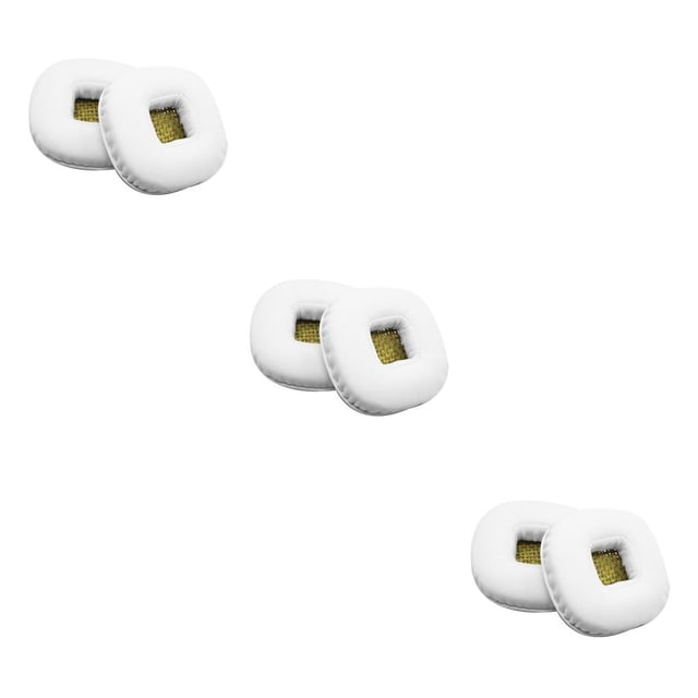Almohadilla para la oreja Methold Cojín de cuero para juegos Reemplazo para Marshall Major II