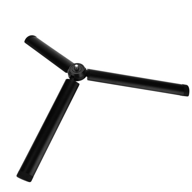 Handheld Gimbal Stabilizer Support Mini Tripod for Mobile 2 Smooth Compact Travel Photography Black Plastic 7.1 Inch
