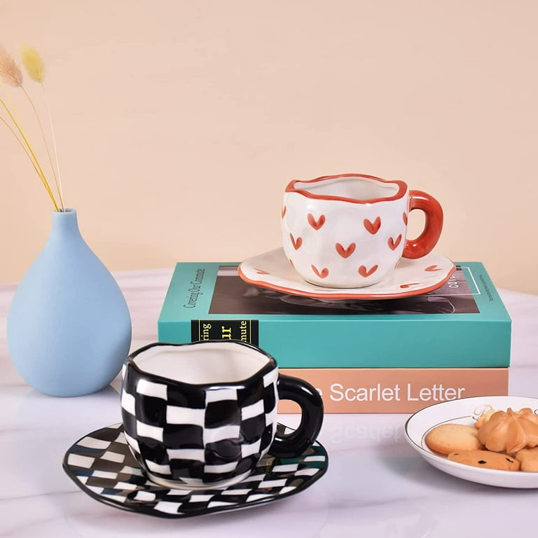 Handmade Ceramic Ice Cream Mug - 10 oz Affogato Coffee Cup – Enjoy