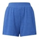 thumbnail image 3 of MKLEKYY conjunto de 2 Piezas de Faja Corta para Mujer, Top de Manga 3/4 y Pantalones Cortos con Cintura Elástica, Ropa de Estar Por Casa, 3 of 4