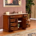 thumbnail image 4 of 58-inch Crema Marfil Marble Top Single Sink Bathroom Vanity, 4 of 5