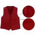 thumbnail image 2 of Gioberti Boy's 4 Button Formal Suit Vest, 2 of 5
