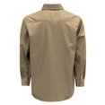 thumbnail image 3 of Camisas BOCOMAL FR, camisas de soldadura ligeras de verano de 6,25 oz, camisa resistente al fuego, camisa ignífuga de color caqui para hombres, 3 of 5