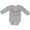 AC-Heather Grey, variant on Inktastic Lacrosse Baby Boys or Girls Long Sleeve Baby Bodysuit