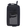 thumbnail image 1 of Bolso de cintura al aire libre Sunnimix Mini bolsa de tarjeta monedero Negro, 1 of 8