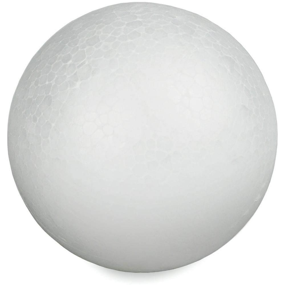 Smooth Styrofoam Balls 25 6pkg