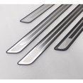 thumbnail image 4 of 4PCS Door Sill Protector for Toyota Tacoma 2011 2012 2013 2014 2015, Stainless Steel Front and Rear Door Car PedalKick Protection Car Door Sill Scuff Plate Guard Sills,Silver, 4 of 7