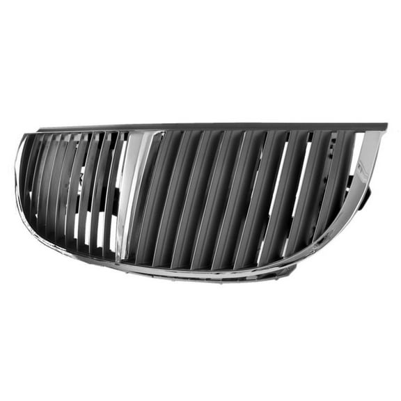 New Aftermarket Premium Fit Chrome / Silver Front Grille XW1Z8200BA fits 1998-2002 Lincoln Town Car