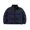 Navy Blue, variant on Men's Cotton Coat with Stand Collar - Long Sleeve Patchwork Color Jacket