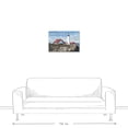 thumbnail image 3 of Creative Products Rocky Lighthouse 16x24 Canvas Wall Art, 3 of 5