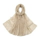 thumbnail image 1 of Bufanda de moda para mujer Bufanda de cabeza moderna para playa, viajes y actividades al aire libre , Beige, 1 of 8