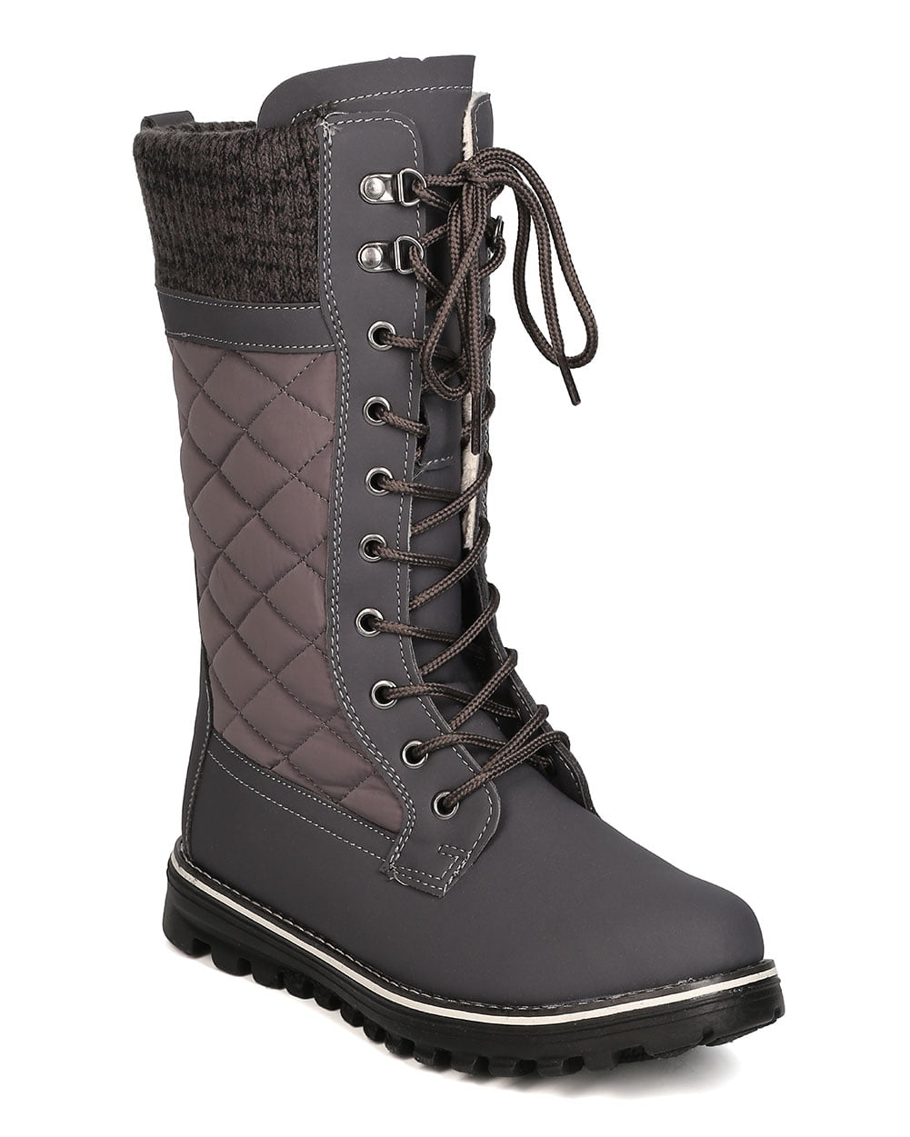 lace winter boots