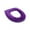 Purple, variant on Kugisaki Soft Flock Toilet Seat Cover with Zipper, Non Slip Thicker Warmer Washable Bathroom Toilet Seat Cushion, Easy-Install Reusable Toilet Lid Seat Cover Pads
