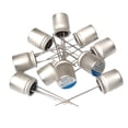 thumbnail image 3 of koolsoo 10 Pieces Electrolytic Capacitors 16V 1000uf High Performance Low Resistance for, 3 of 9