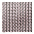 thumbnail image 4 of Bimba Gray Magnolia & Pure Silk Printed Head Bandanas Summer Neck Wrap Scarf 40 x 80 Inches, 4 of 6