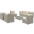 thumbnail image 4 of Modway Repose Outdoor Patio 8 Piece Sectional Set, Multiple Colors, 4 of 8